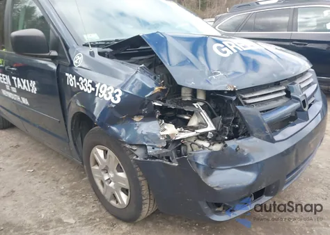 2009 Dodge Grand Caravan Se из США, поврежденный, VIN 2D8HN44E89R603705